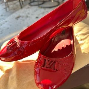 Dreamy patent leather ballet flats